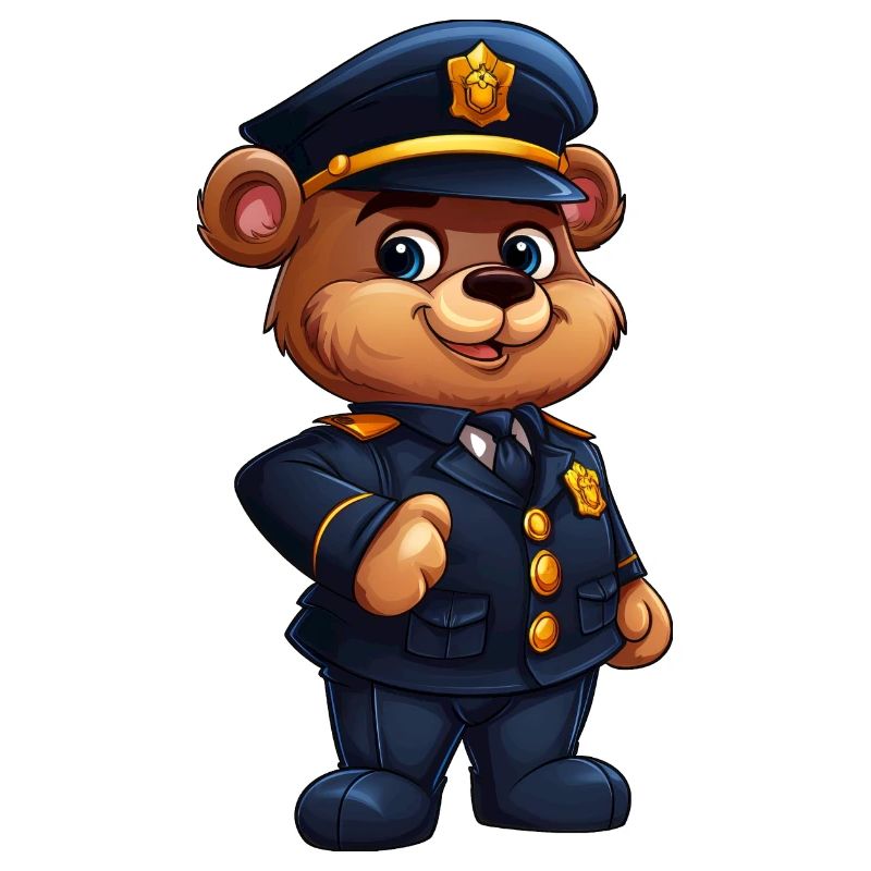 Bären Polizist