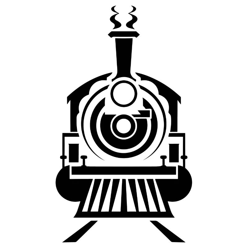 Dampflok Grafik