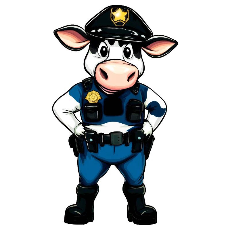 Kühe Polizei