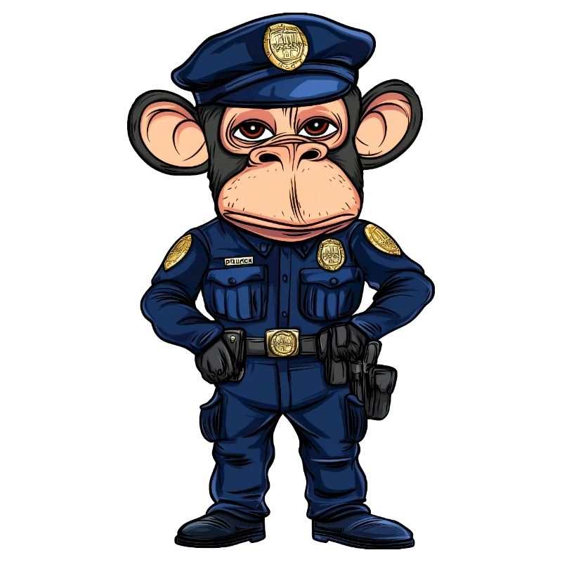Affen Polizei