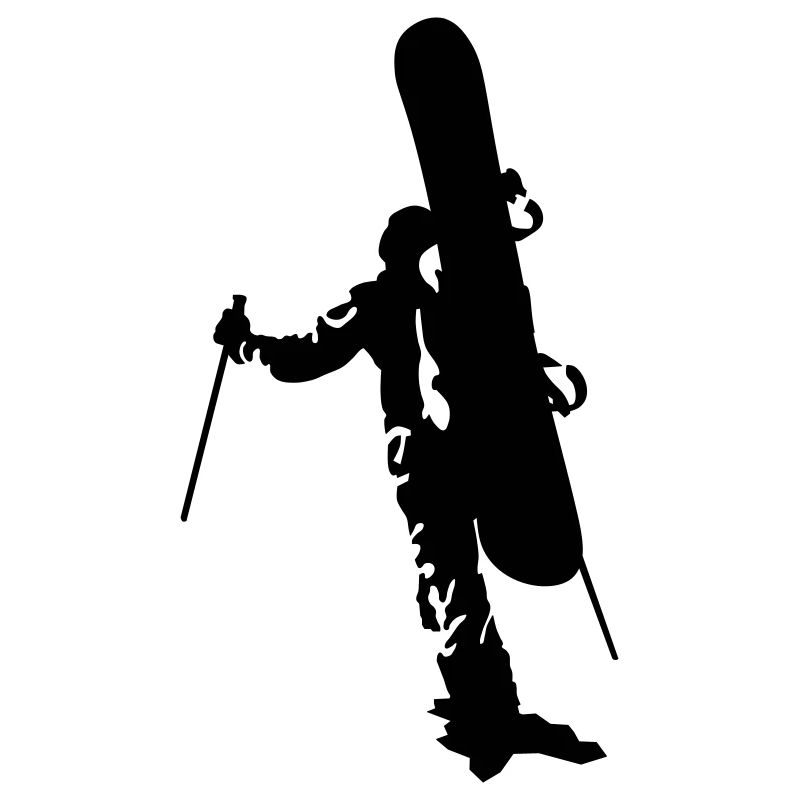 Freerider Snowboarder