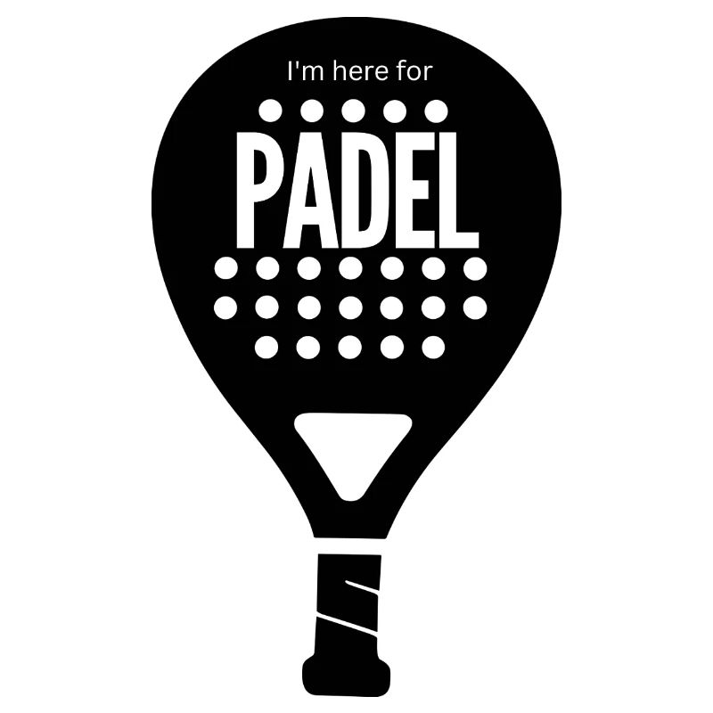 Padel Fokus Dunkles Motiv