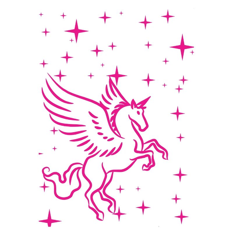 Pegasus in pink