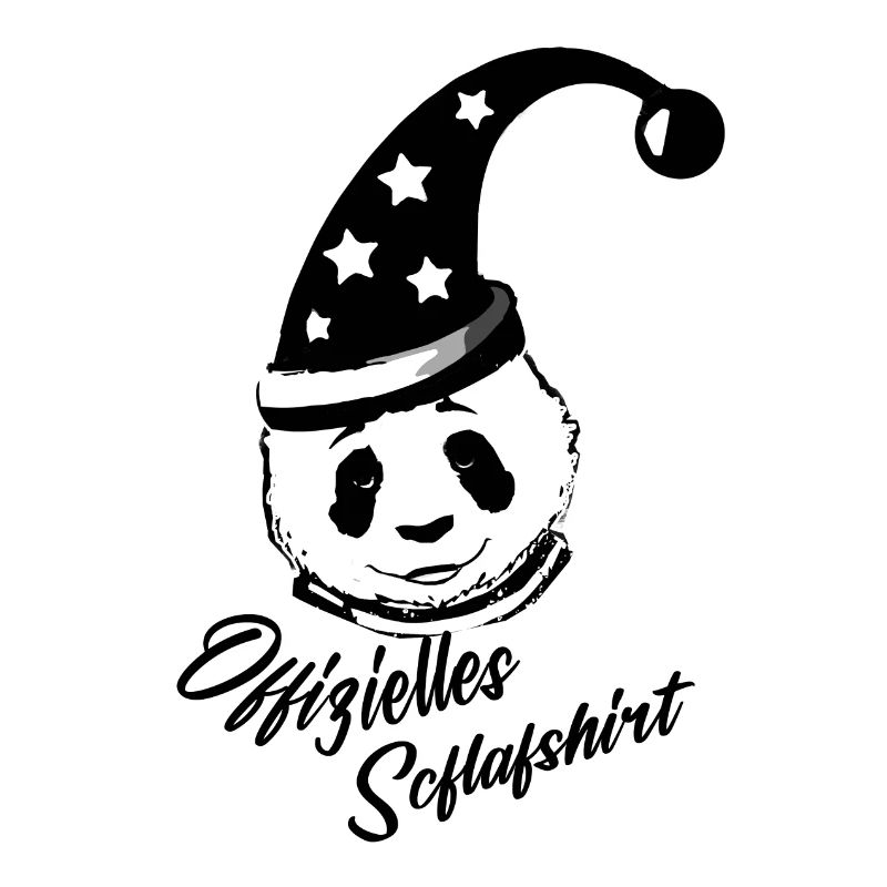schlafshirt,offizielles schlafshirt,panda