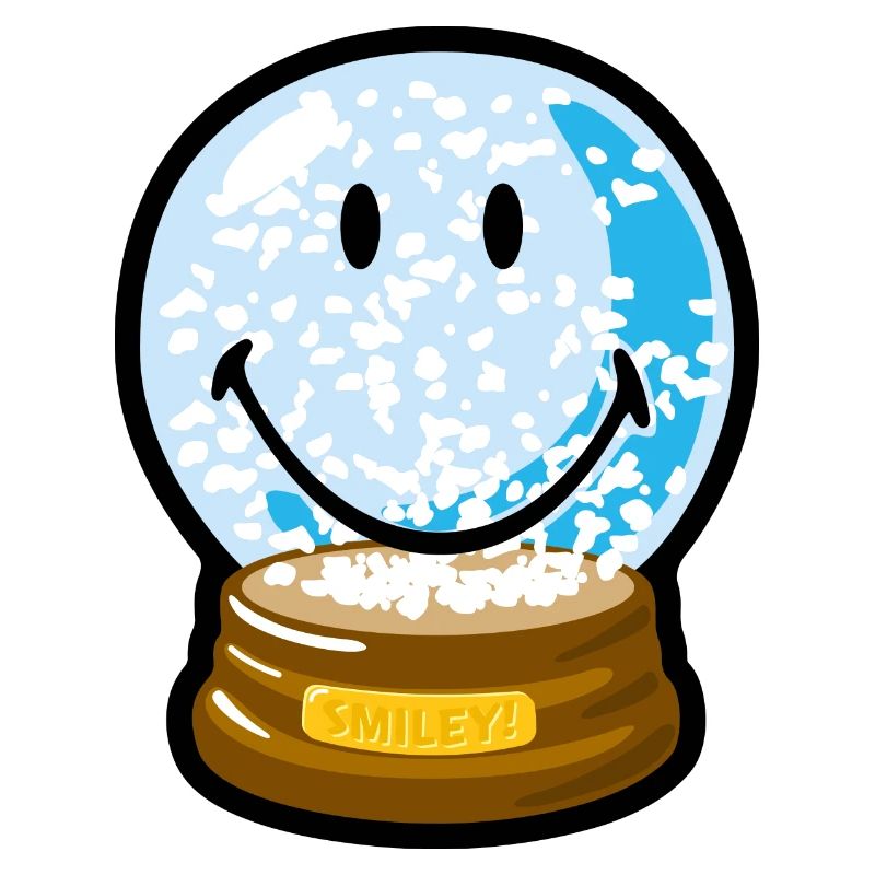 Smiley Snow Globe