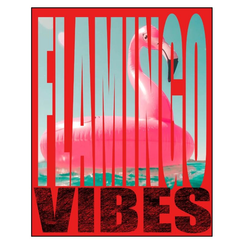 Flamingo T-Shirt Design