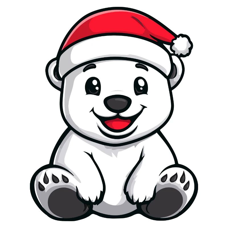 Eisbär Weihnachten