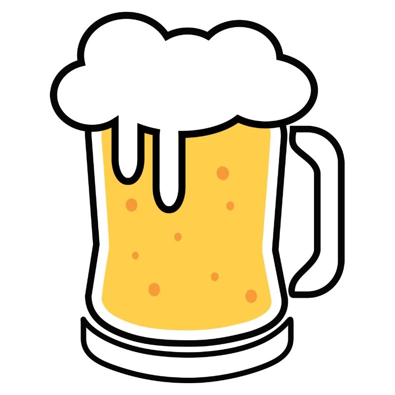 Bier mit Schaumkrone