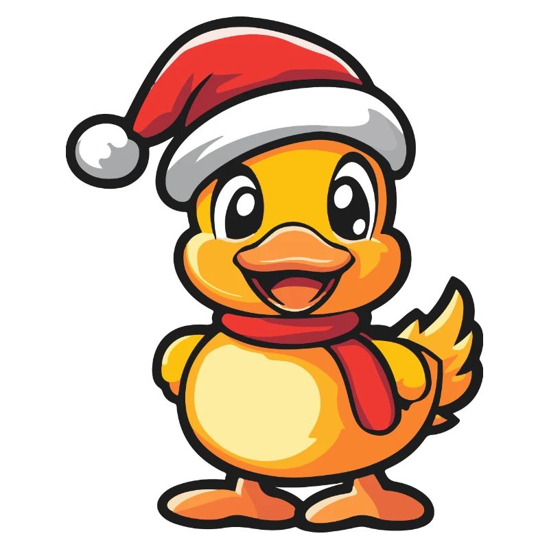 Ente Weihnachten Christmas