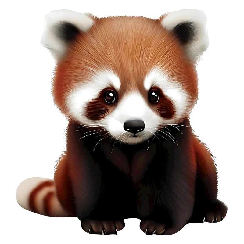 Niedlicher Roter Panda