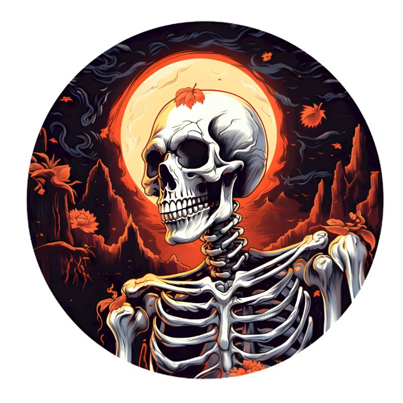 Halloween Skelett