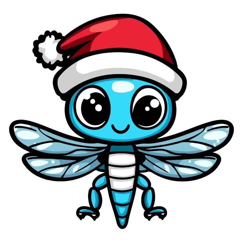 Libelle Weihnachten