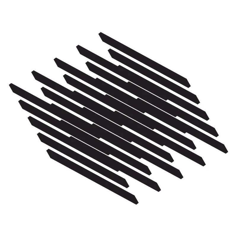 Diagonal Scribble Monochrome Pattern