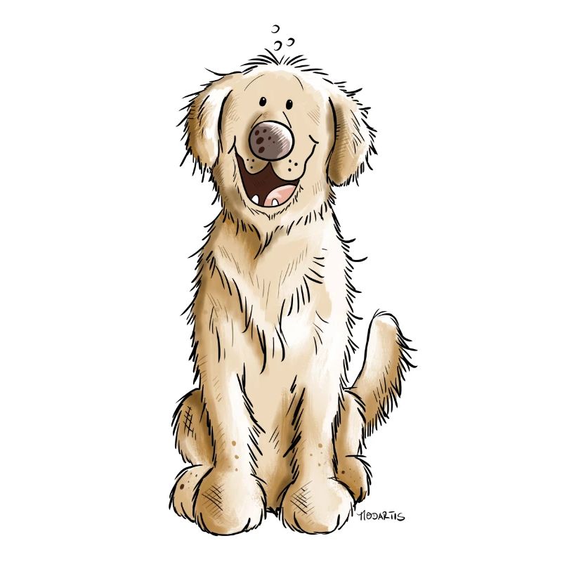 Goldiger Golden Retriever