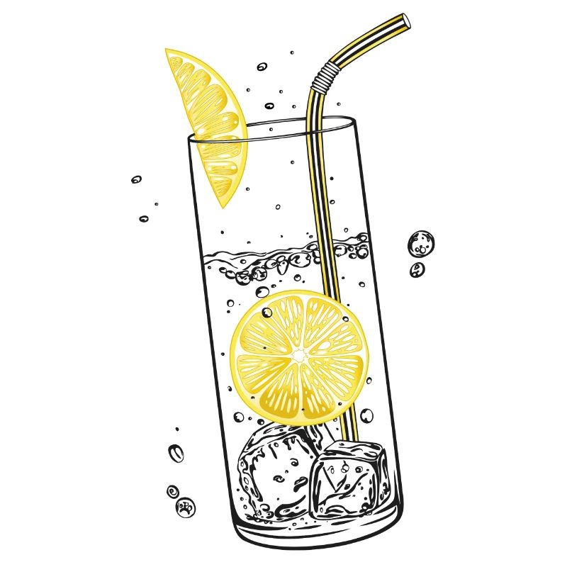 Zitronen Limonade Sommer Limo