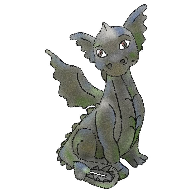 einfacher Drache