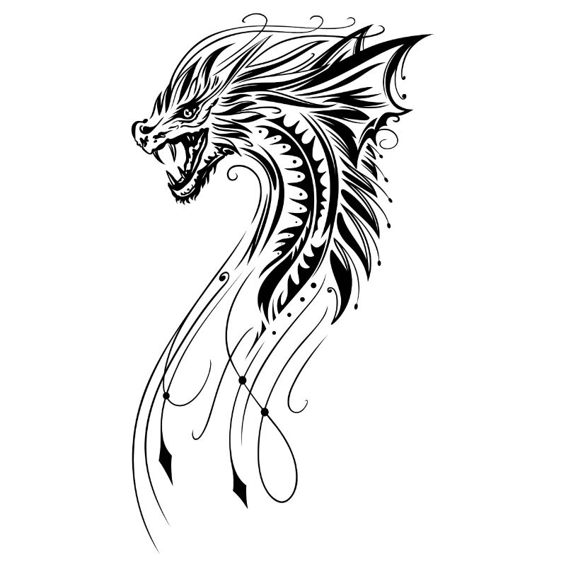 Drache Fantasy Feuerdrache