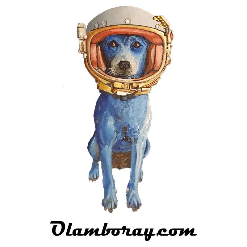 Laly Blue Cosmonaute