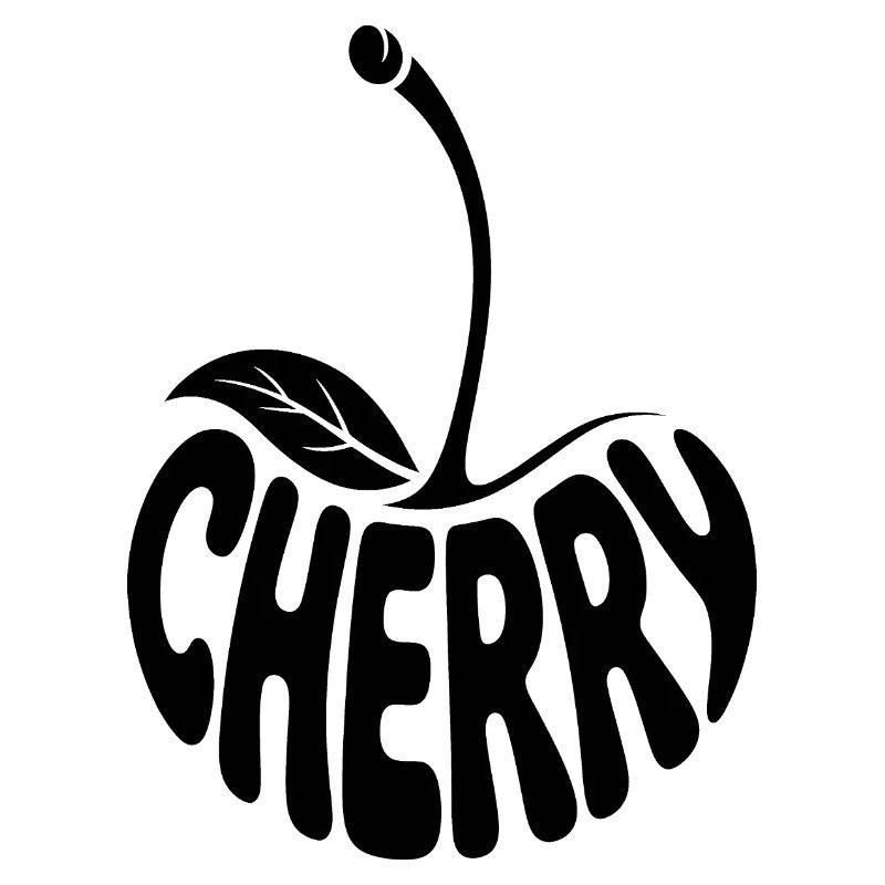 Cerise - Logo de fruit cool