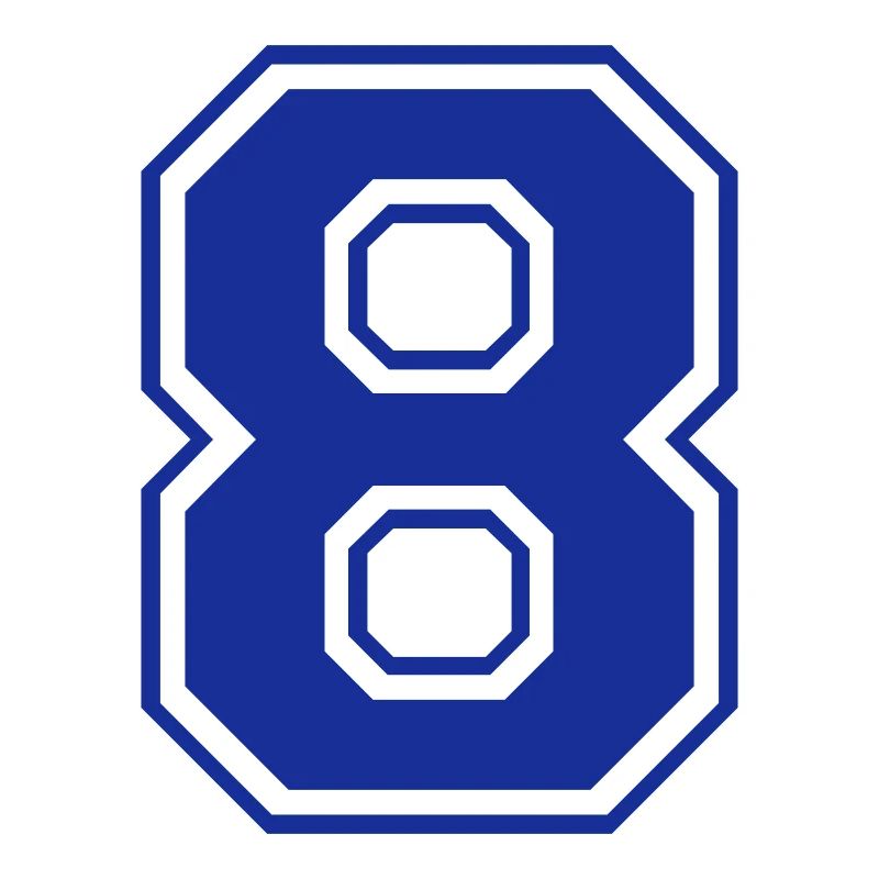 8 - Nummer - Zahl