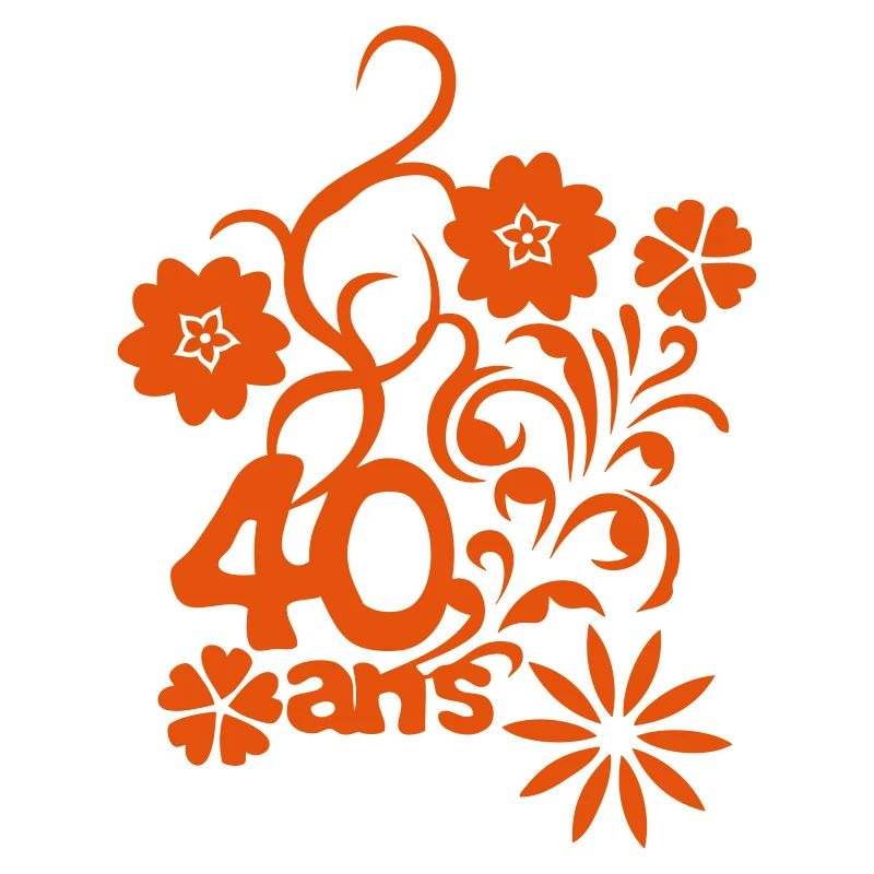 40 Jahre Jubiläumsblume