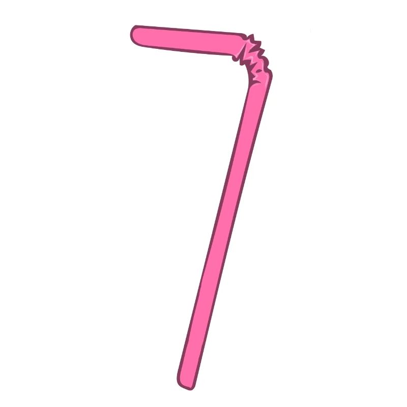 Strohhalm - Geschenk