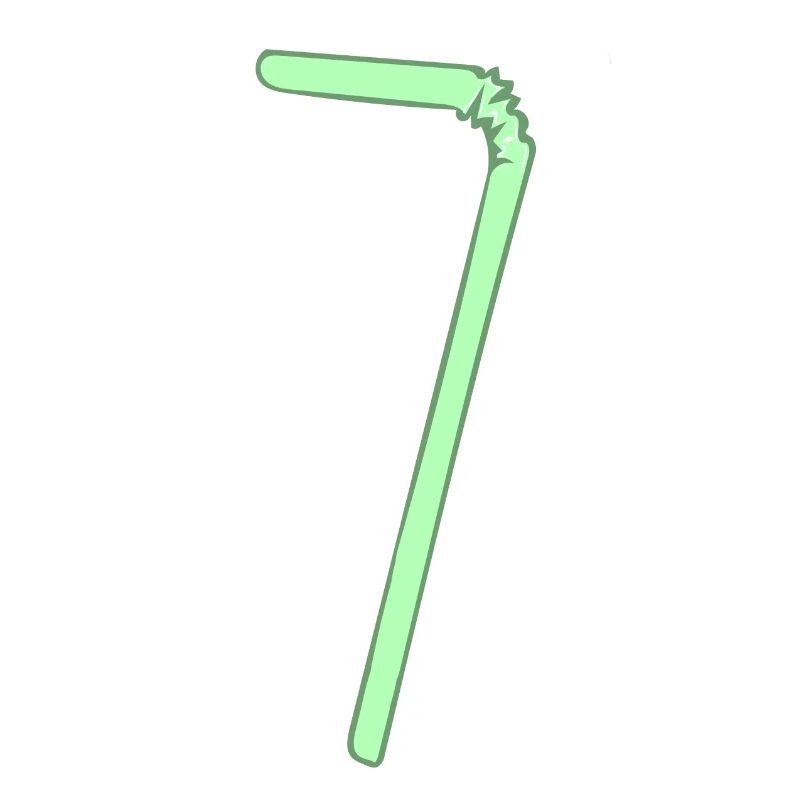 Strohhalm - Geschenkidee