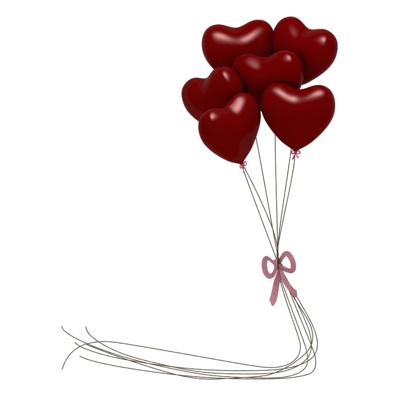 Ballons Herzen
