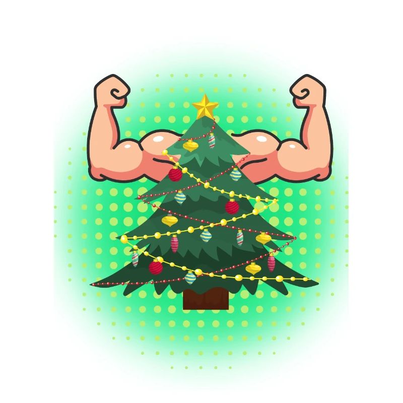 Christmas Muskelbaum
