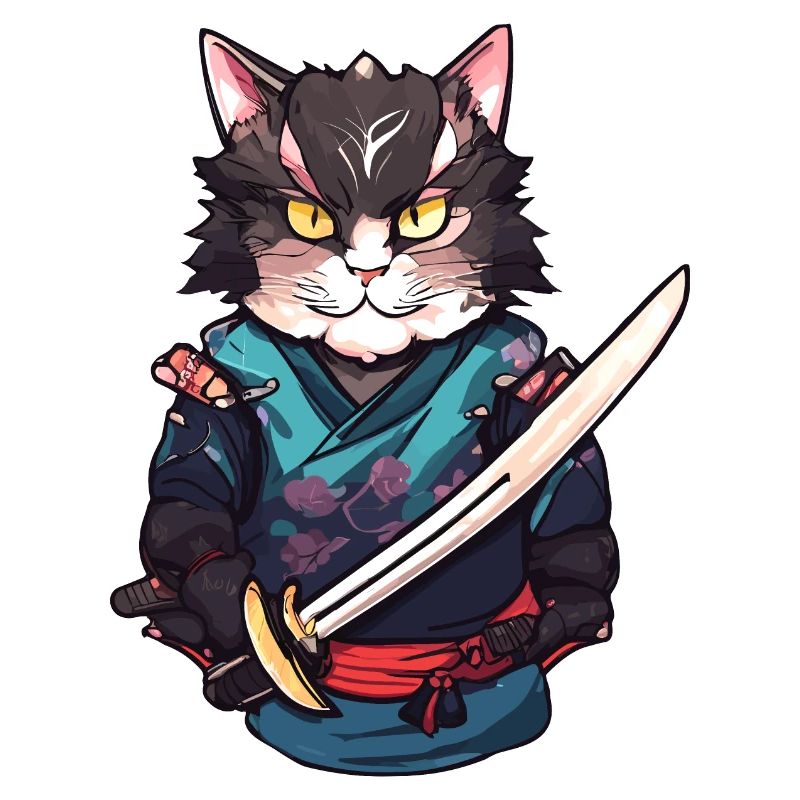 Samurai-Katze #12