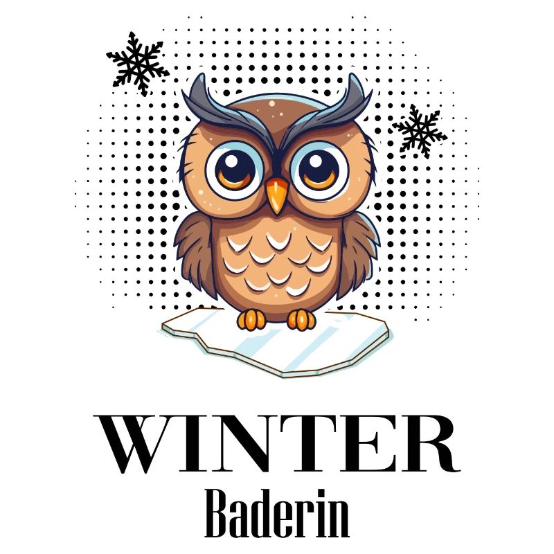 Winterbaden Winterbaderin Winterschwimmen
