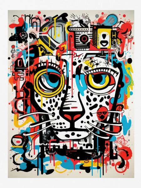 Graffiti Inspirationen:Leopard