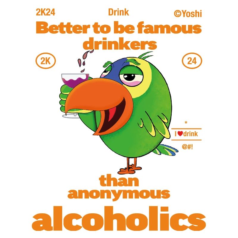 Alkoholischer Amazonas-Papagei