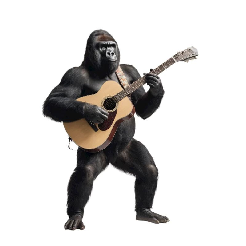 Gorilla Gitarre