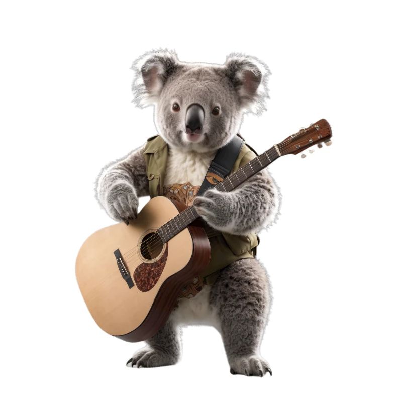 Koala-Gitarre