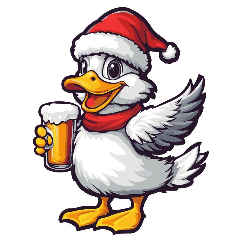 Ente Weihnachten Bier