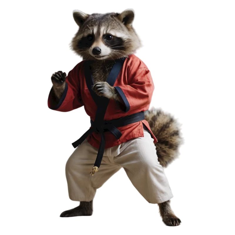 Sport-Waschbär