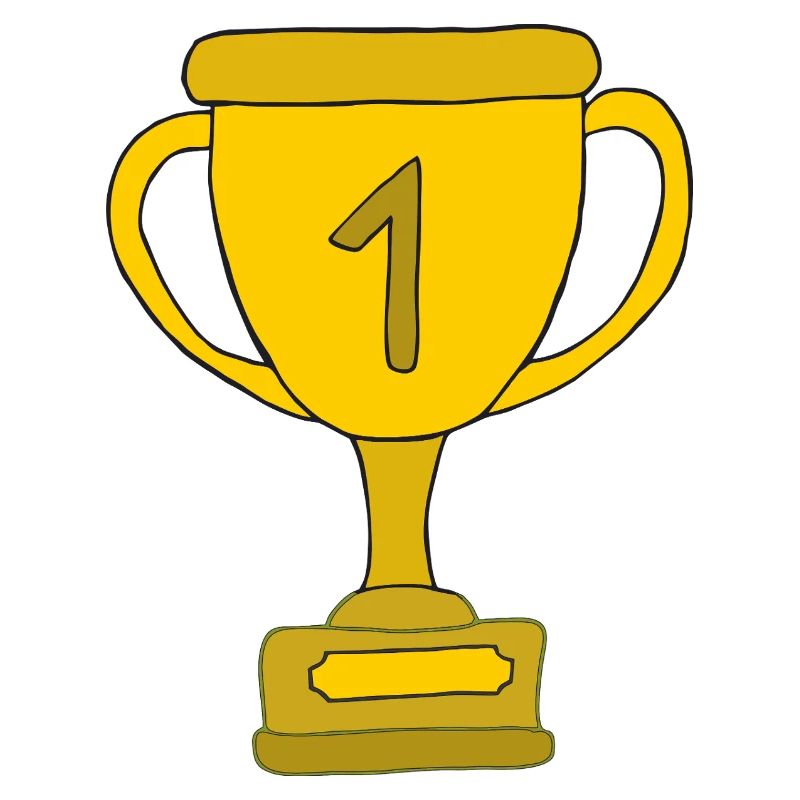 pokal gelb
