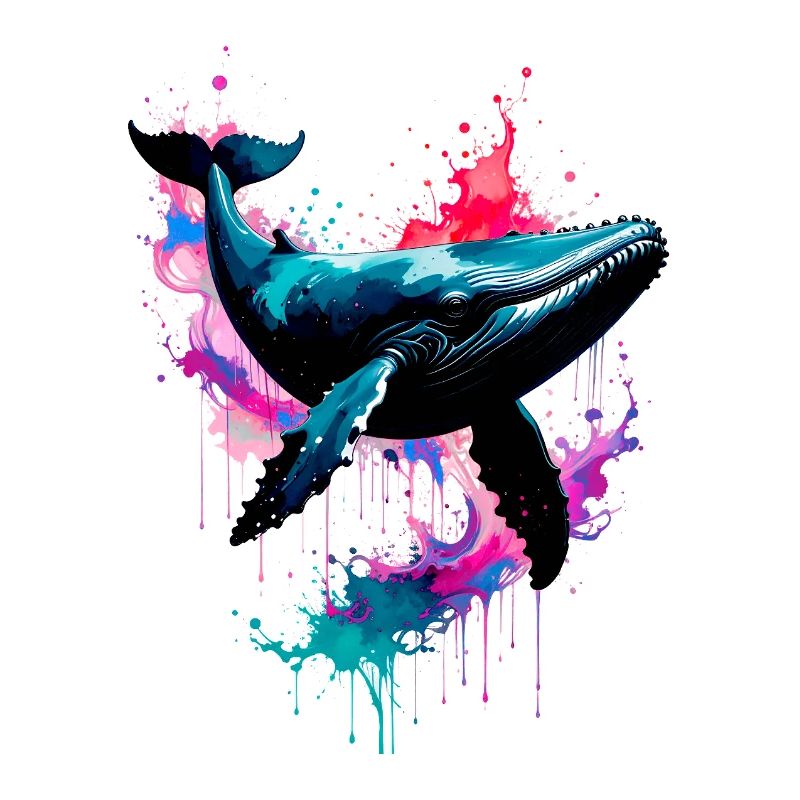 Wal, illustration,bunt,graffiti,bunt,splash