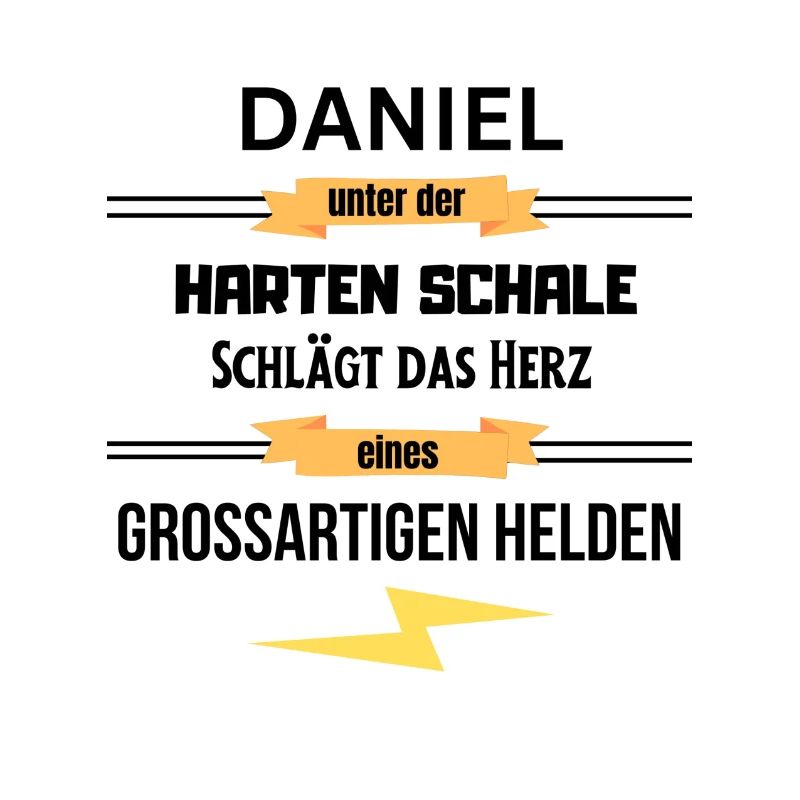 Daniel unter harte Schale eines Großartigen Helden
