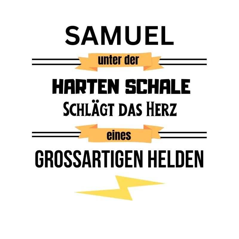Samuel unter harte Schale eines Großartigen Helden