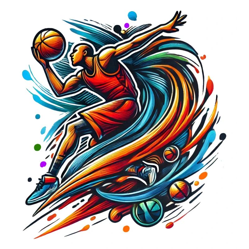 Logo de basket-ball