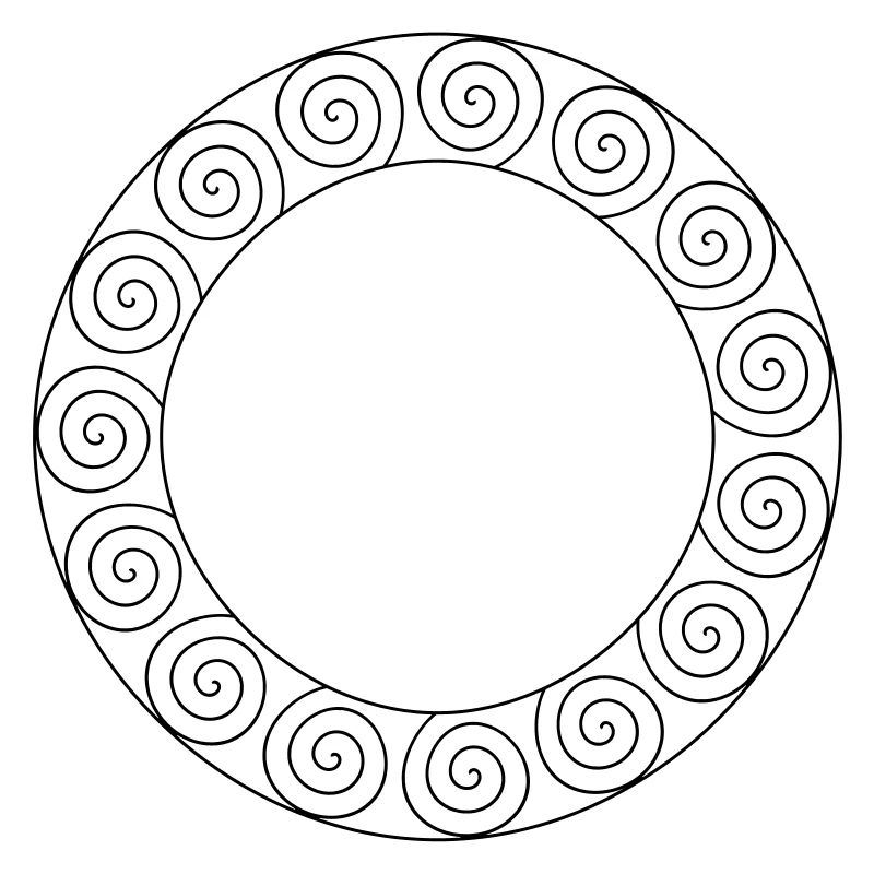 Rahmen Maya Keltisch eigenes Design