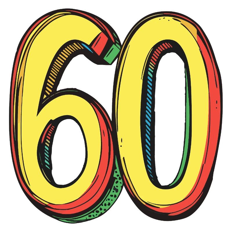 60 Number Comic