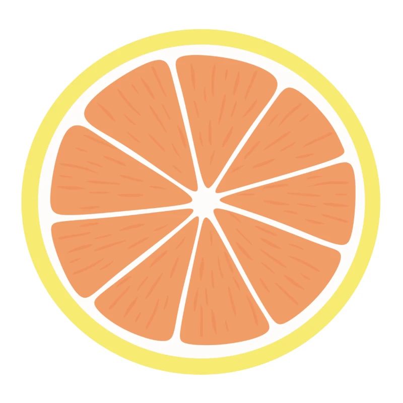 Grapefruit-Scheibe