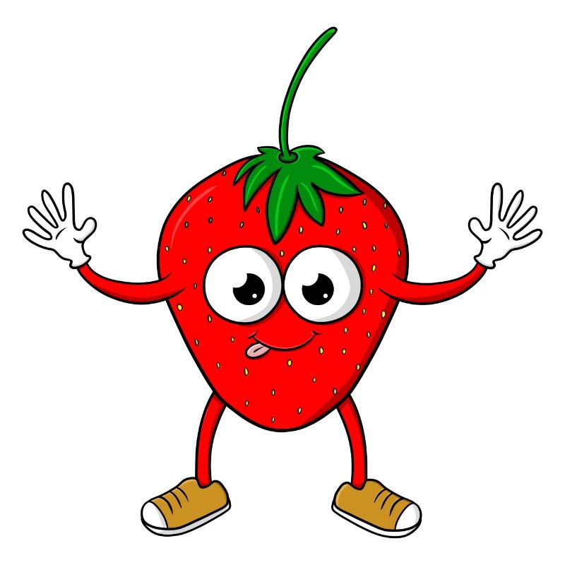 Erdbeere Cartoon