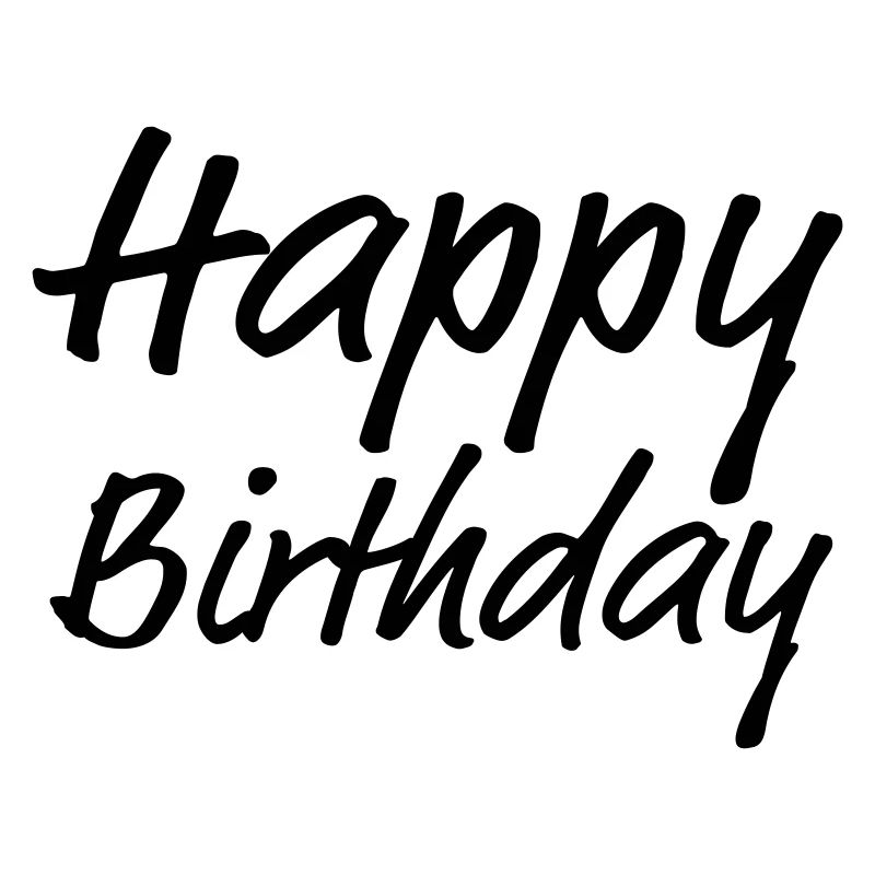 Joyeux anniversaire Salutation Idée cadeau