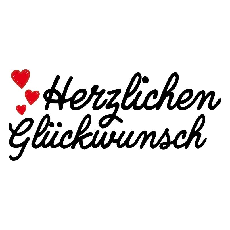 Herzlichen Glückwunsch Gratulation