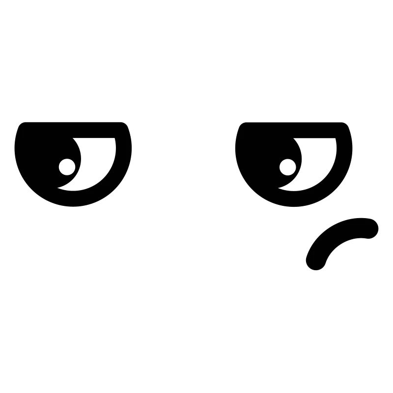 Augen Genervt Kawaii