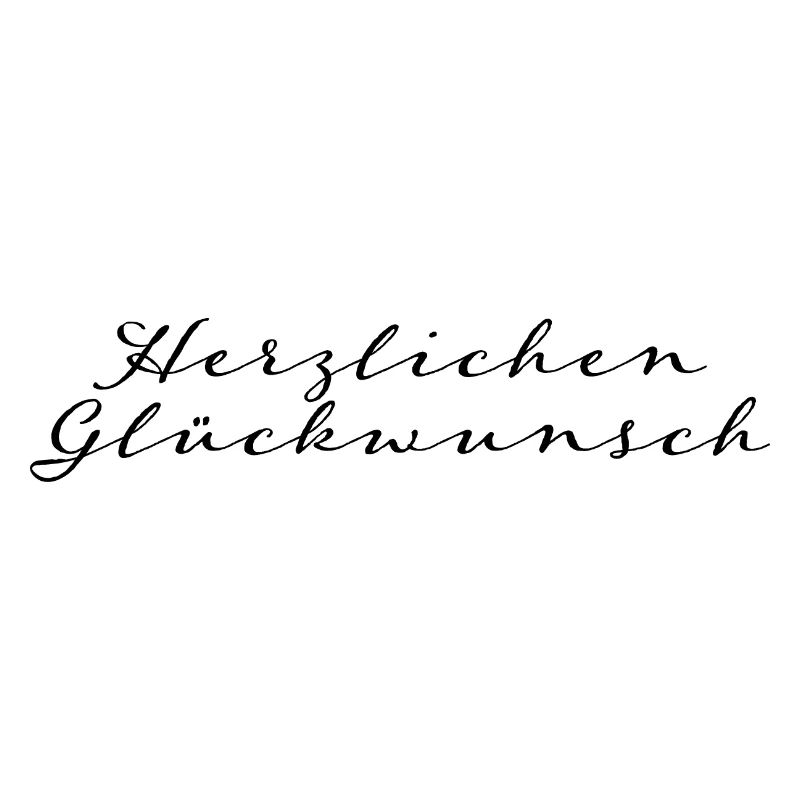 Herzlichen Glückwunsch
